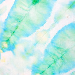 Indian Ikat. Tie Dye Craft Fabric. Splash Tie-dye