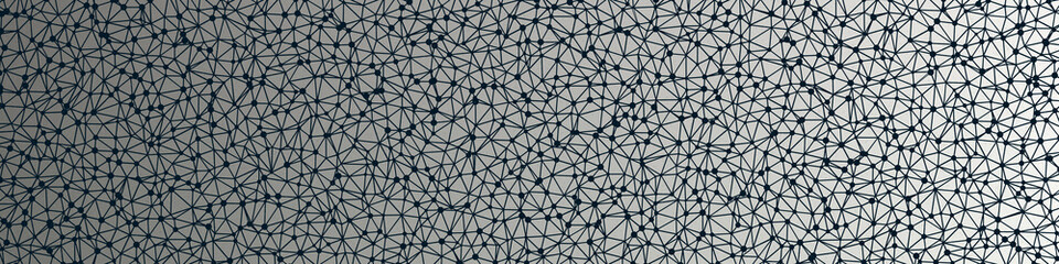 Fototapeta premium Gardenia color Abstract color Low-Polygones Generative Art background illustration