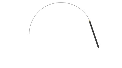 pencil draw a circle on a piece of paper