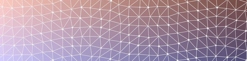 Peach Pink color Abstract color Low-Polygones Generative Art background illustration