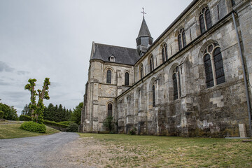 Fototapeta premium Abbaye de Saint-Michel en Thiérache