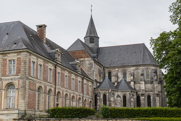 Fototapeta premium Abbaye de Saint-Michel en Thiérache