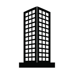 building icon vector sign isolated
