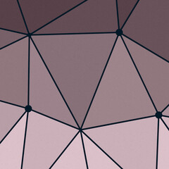 Mauve color Abstract color Low-Polygones Generative Art background illustration