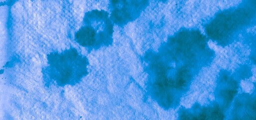 Sea Paintbrush Tie-dye Design. Seamless Water