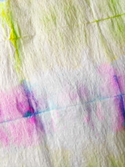 Tie-dye. Dyed Watercolour Oriental Fabric. Spiral Stain Ombre Textile. Background Tie-dye. Peace Organic Abstract Print. Tiedye Dress.