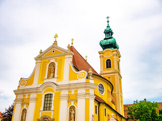 Fototapeta premium Church in Gyor, Hungary