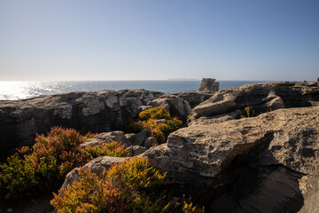 Costa de Peniche em Portugal