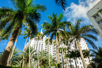 Miami Beach Art Deco Cityscape