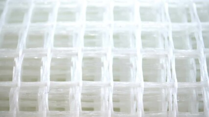 The closer look of the white fiberglass tape - Powered by Adobe