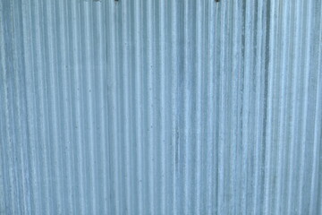 Close up of zinc wall