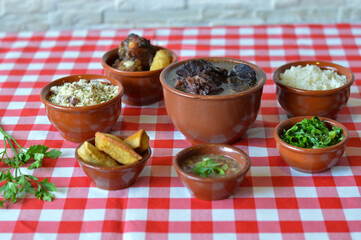 feijoada on the table