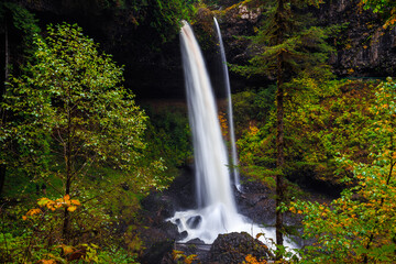 Fototapeta premium North Falls Cascades, Silver Falls State Park, Oregon