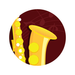 Classical saxophone image