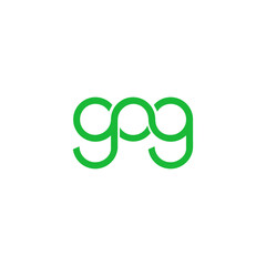 Gog logo vector Templates Simple