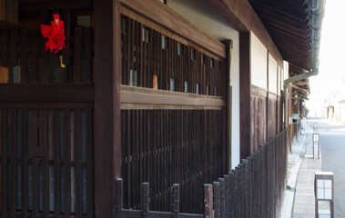 Naklejka premium 日本家屋