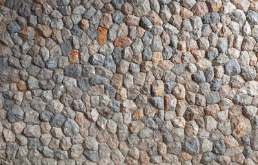 Pattern of big stone wall for background and design.