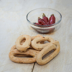 taralli artigianali al peperoncino