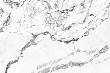 White marble texture background pattern with high resolution.