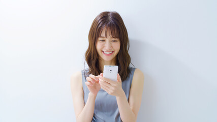 スマートフォン・女性