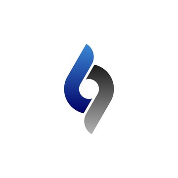 Symbol B and G Letter 69 Logo Vector