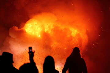 the Earth God parade. The Earth God is believed to protect villages and homes.