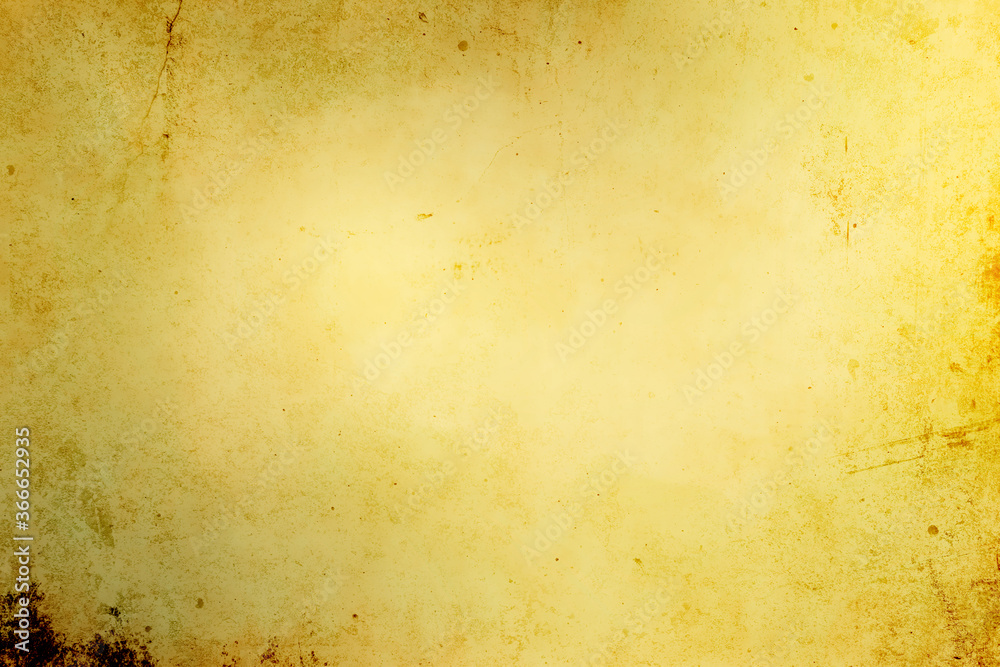 Aufkleber Gold gradient abstract background with soft glowing backdrop, background texture for design