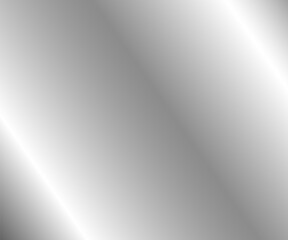 Silver gradient background texture metallic vector illustration. Realistic abstract design seamless for frame, ribbon, banner, web, coin and label. Elegant light and shine template