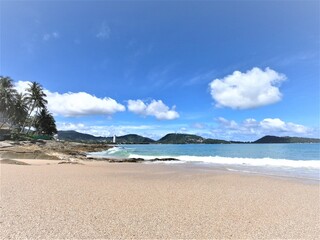 tropical beach in thailand