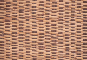 Background images of wicker basket with rattan