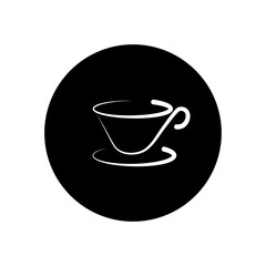 Coffe cup icon vector