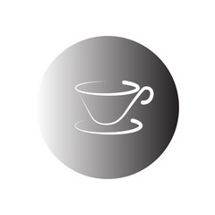 Coffe cup icon vector