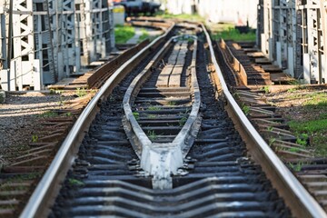 Fototapeta premium Tory kolejowe.