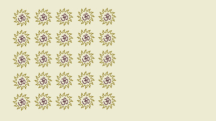 vector floral background, Indian religious symbol, graphic design illustration wallpaper 