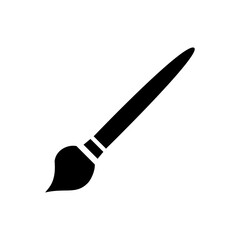 paint brush icon vector design trendy