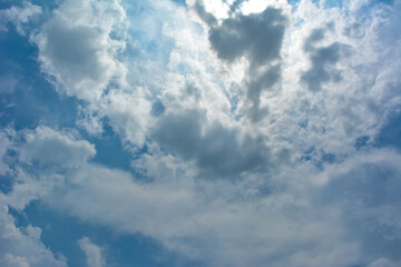 Dark storm clouds before rain