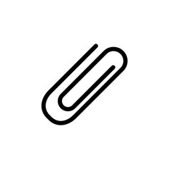 Obraz premium paper clip icon vector design trendy