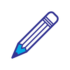 pencil icon vector design trendy