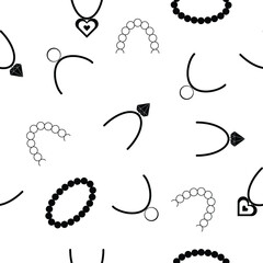necklace seamless pattern