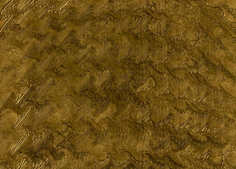 Golden abstract paper  decorative texture  background  for  artwork  - Illustration