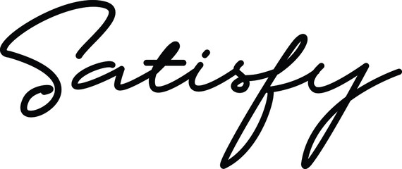 motivational  text. Only one single word. Printable graphic tee. Design doodle for print. Vector illustration. Colorful. Hand drawn calligraphy style. Black and white