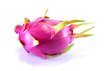 Dragon fruit isolated on white background