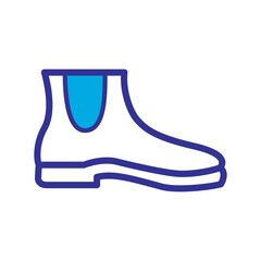 boot icon vector symbol template