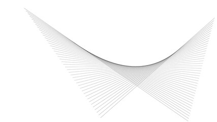 Wave Line White Background Wallpaper