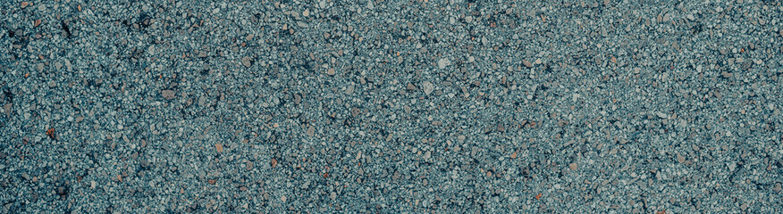 Texture of the road's gray asphalt as a background banner