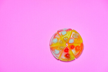 
Jelly Pizza Style for Kids Snacks