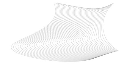 Wave Line White Background Wallpaper