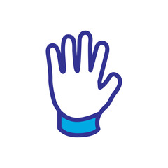 glove icon vector design trendy