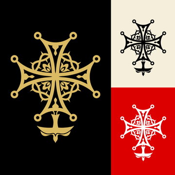 The Huguenot cross is a Christian religious symbol originating in France and is one of the more recognisable and popular symbols of the evangelical reformed faith.