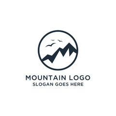 Mountain Logo Vector Design Template